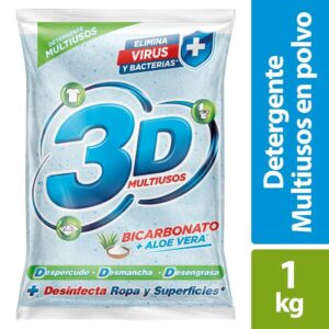 3 D DETER  POLV X 1000 GRS