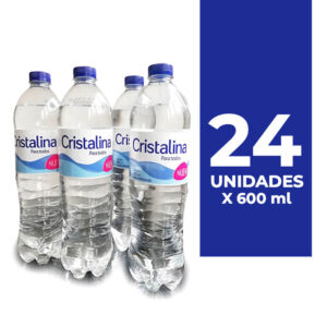 AGUA X 600 ML CRISTALINA
