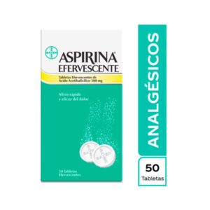 ASPIRINA EFERVESCENTE X 50 UNID