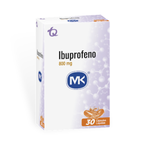IBUPROFENO MK X 800 CAJA X 30 UNIDADES